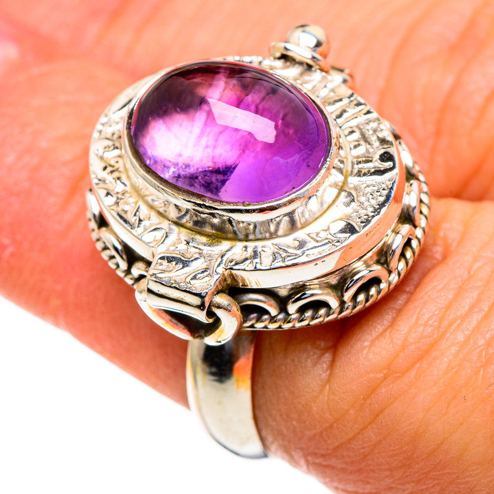 Amethyst Rings handcrafted by Anasilvercos - RING85652
