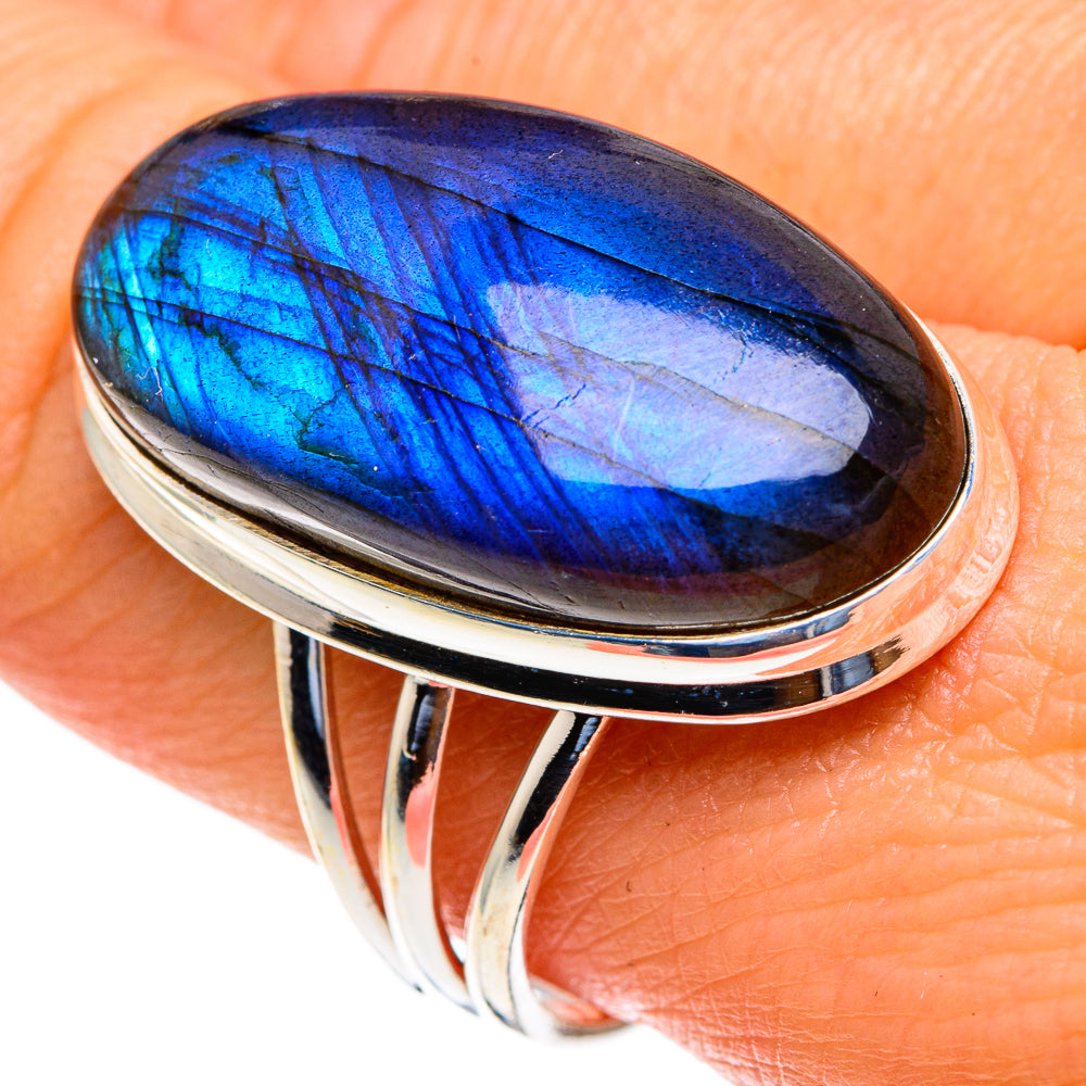 Labradorite Rings handcrafted by Anasilvercos - RING85665