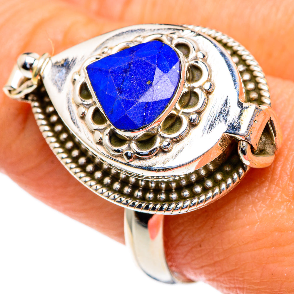 Lapis Lazuli Rings handcrafted by Anasilvercos - RING85667