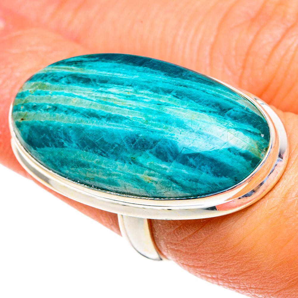Amazonite Rings handcrafted by Anasilvercos - RING85675