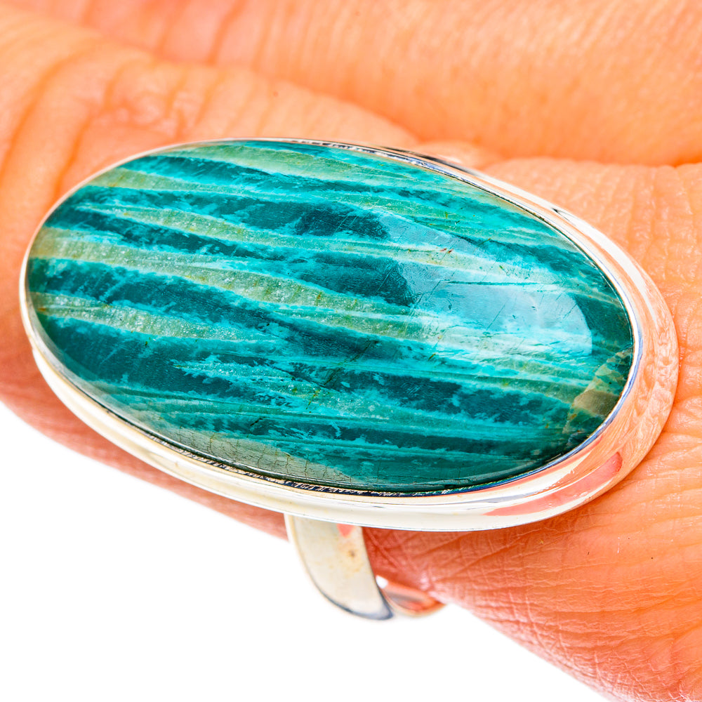 Amazonite Rings handcrafted by Anasilvercos - RING85697