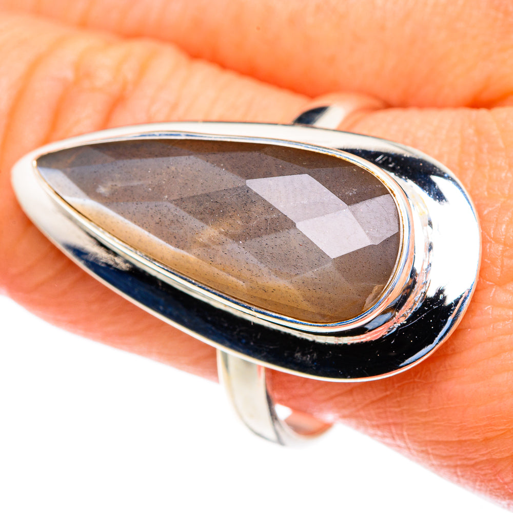 Moonstone Rings handcrafted by Anasilvercos - RING85700