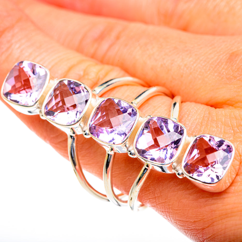 Amethyst Rings handcrafted by Anasilvercos - RING85705