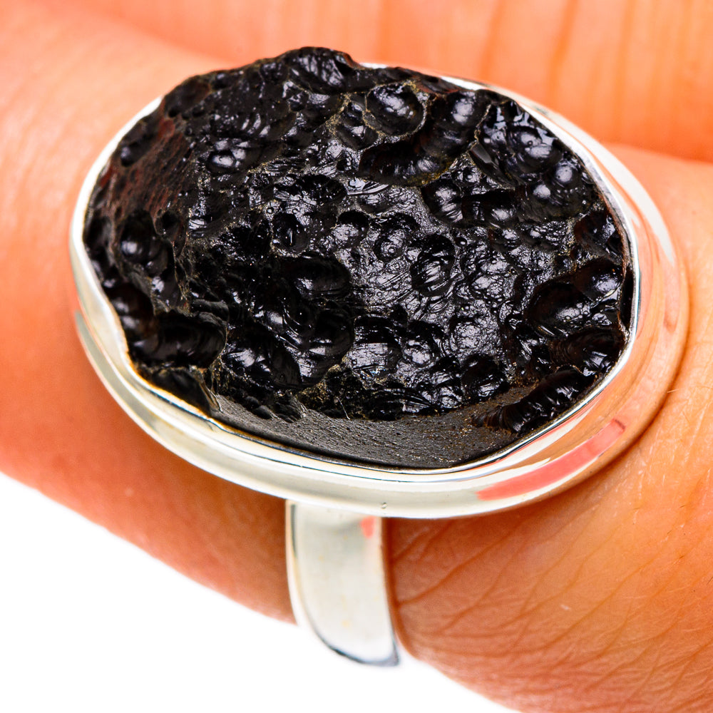 Tektite Rings handcrafted by Anasilvercos - RING85752