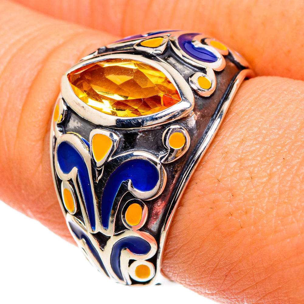 Citrine Rings handcrafted by Anasilvercos - RING85759