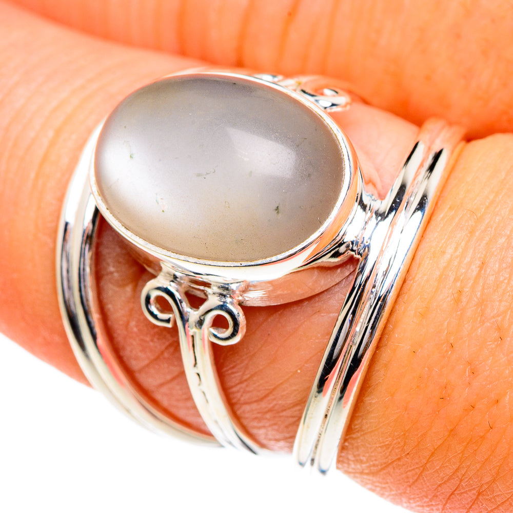 Moonstone Rings handcrafted by Anasilvercos - RING85802
