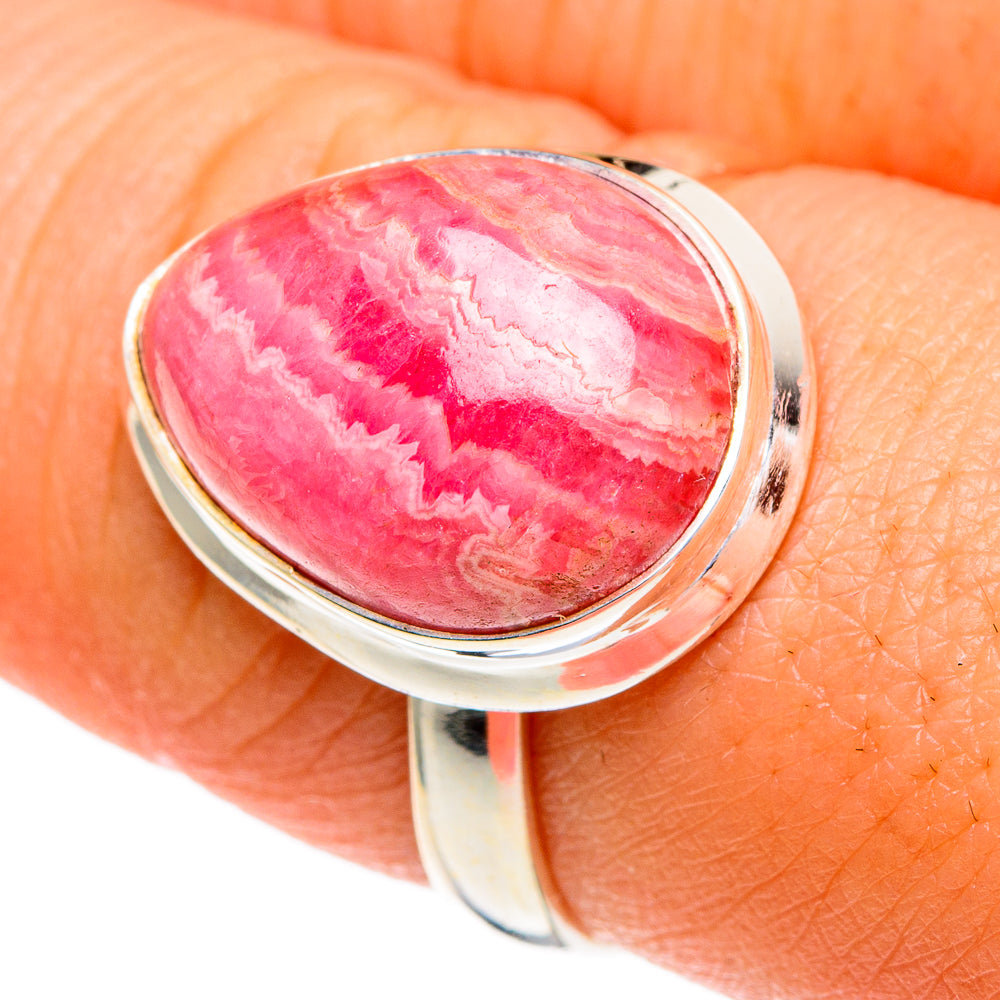Rhodochrosite Rings handcrafted by Anasilvercos - RING85836