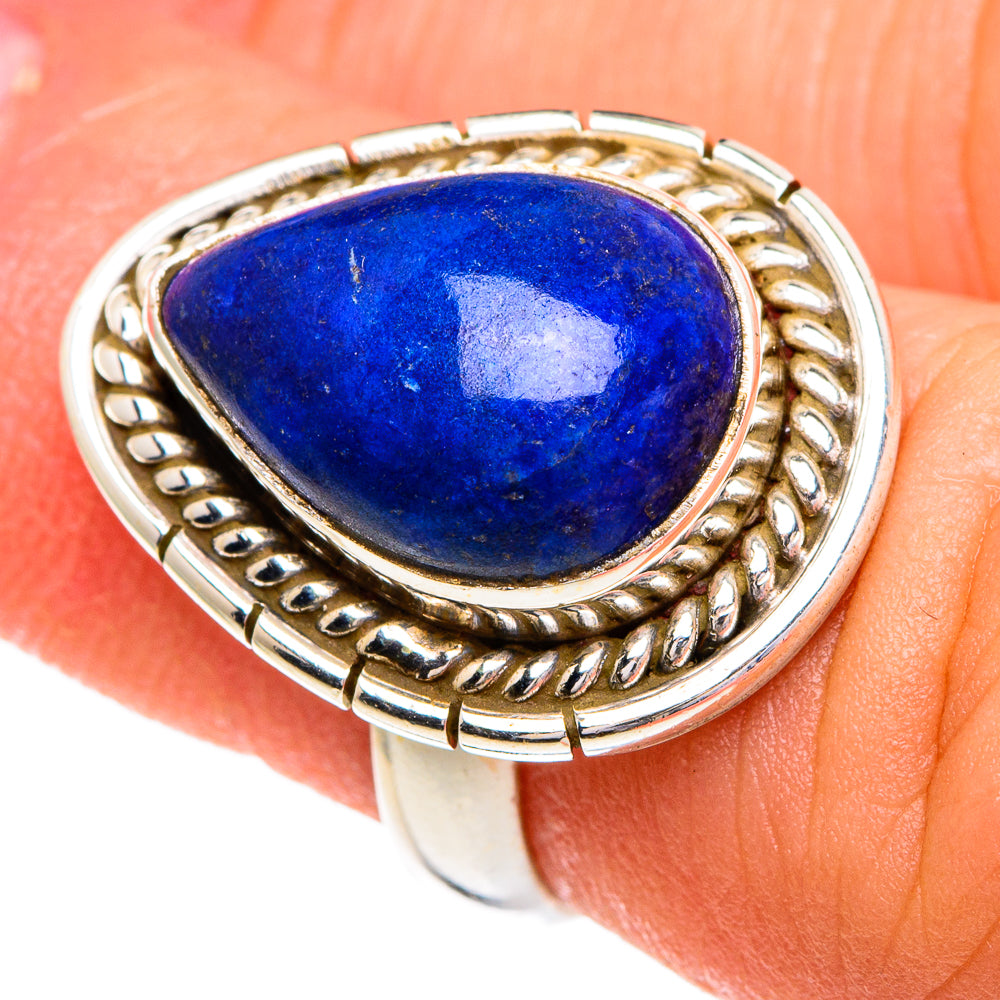 Lapis Lazuli Rings handcrafted by Anasilvercos - RING85860