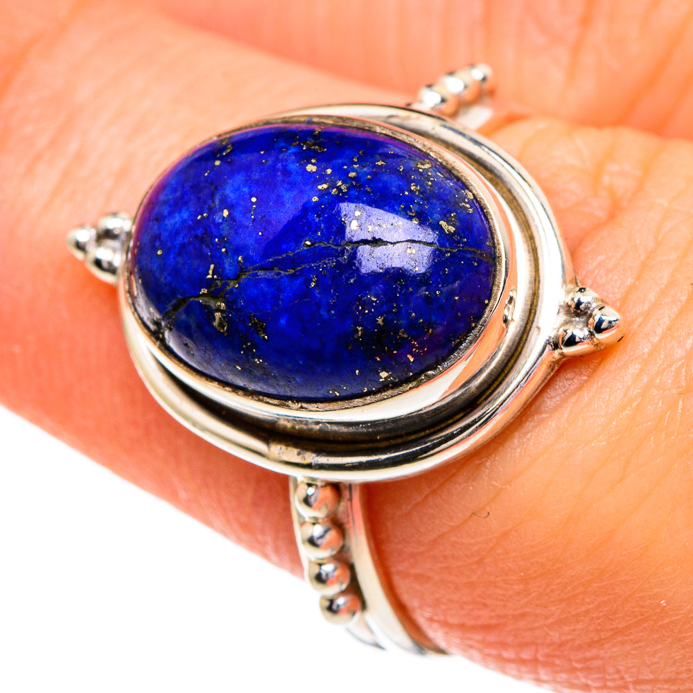 Lapis Lazuli Rings handcrafted by Anasilvercos - RING85865