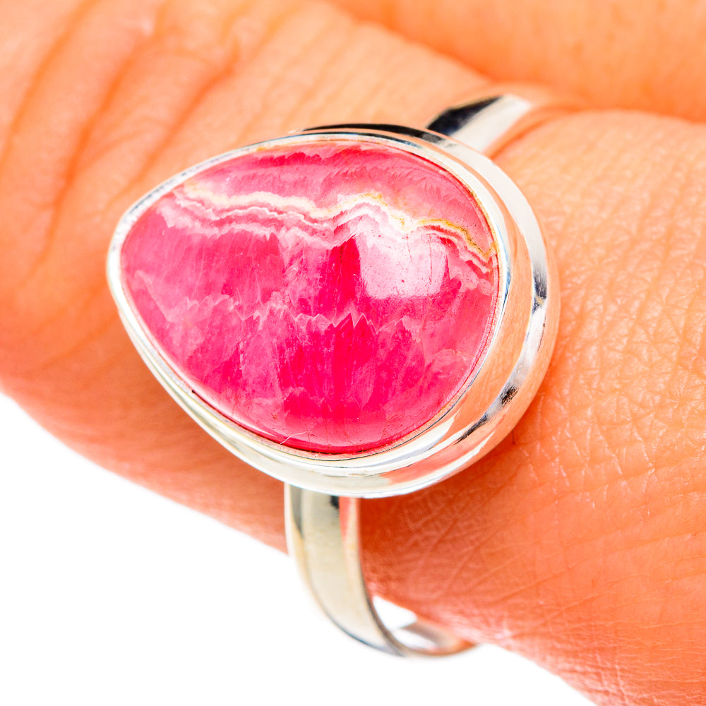 Rhodochrosite Rings handcrafted by Anasilvercos - RING85886