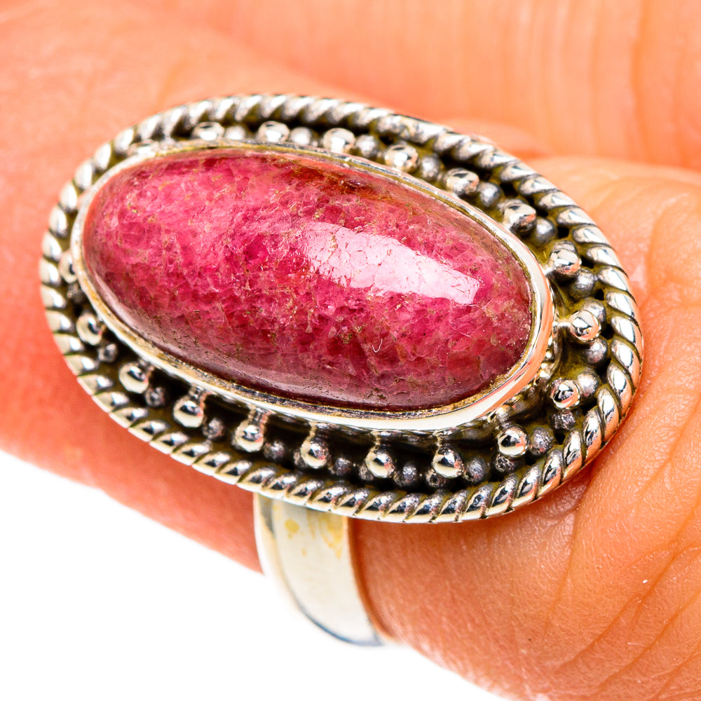 Thulite Rings handcrafted by Anasilvercos - RING85888