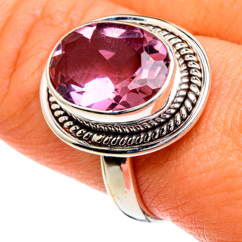 Color Change Alexandrite (lab.) Rings handcrafted by Anasilvercos - RING85890