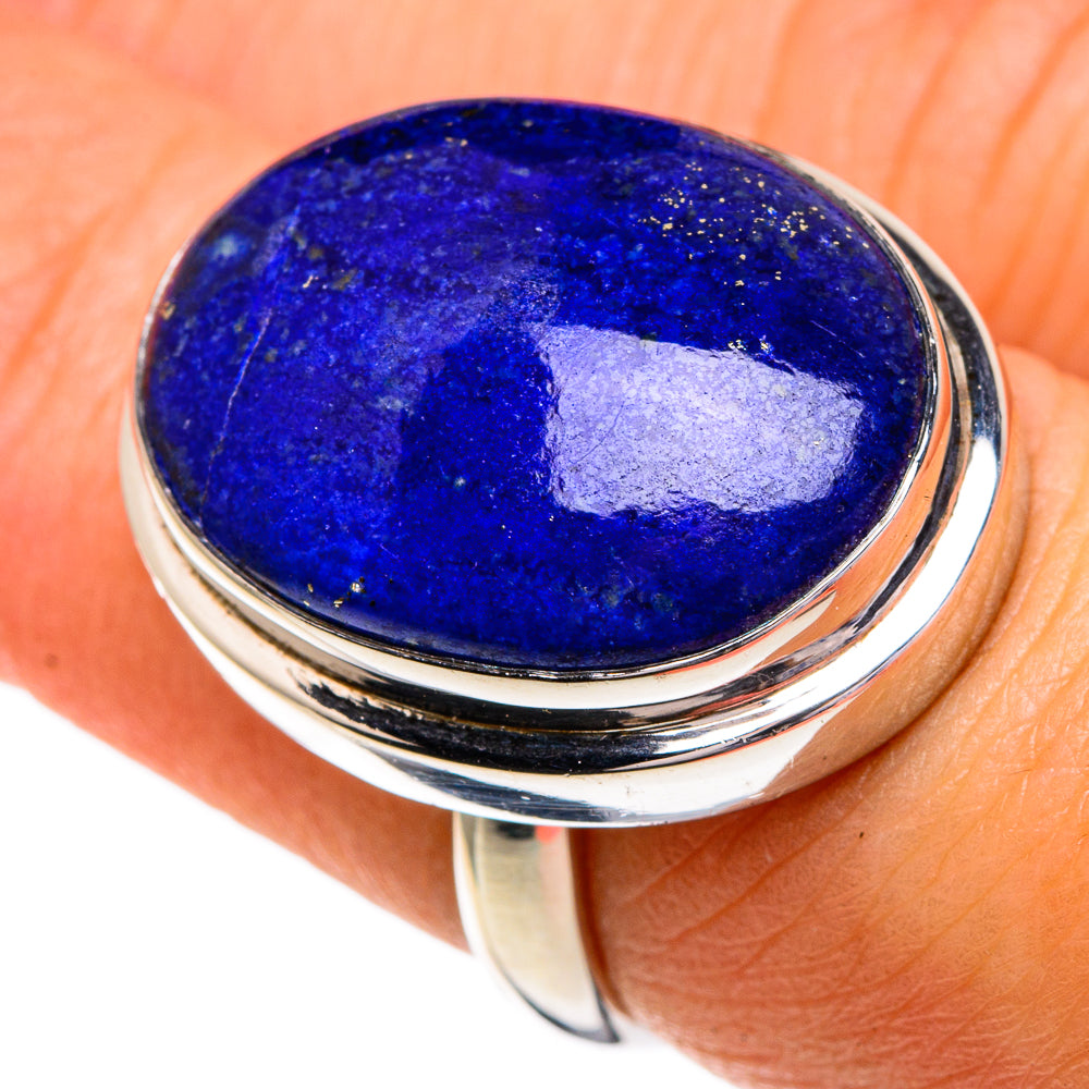 Lapis Lazuli Rings handcrafted by Anasilvercos - RING85990