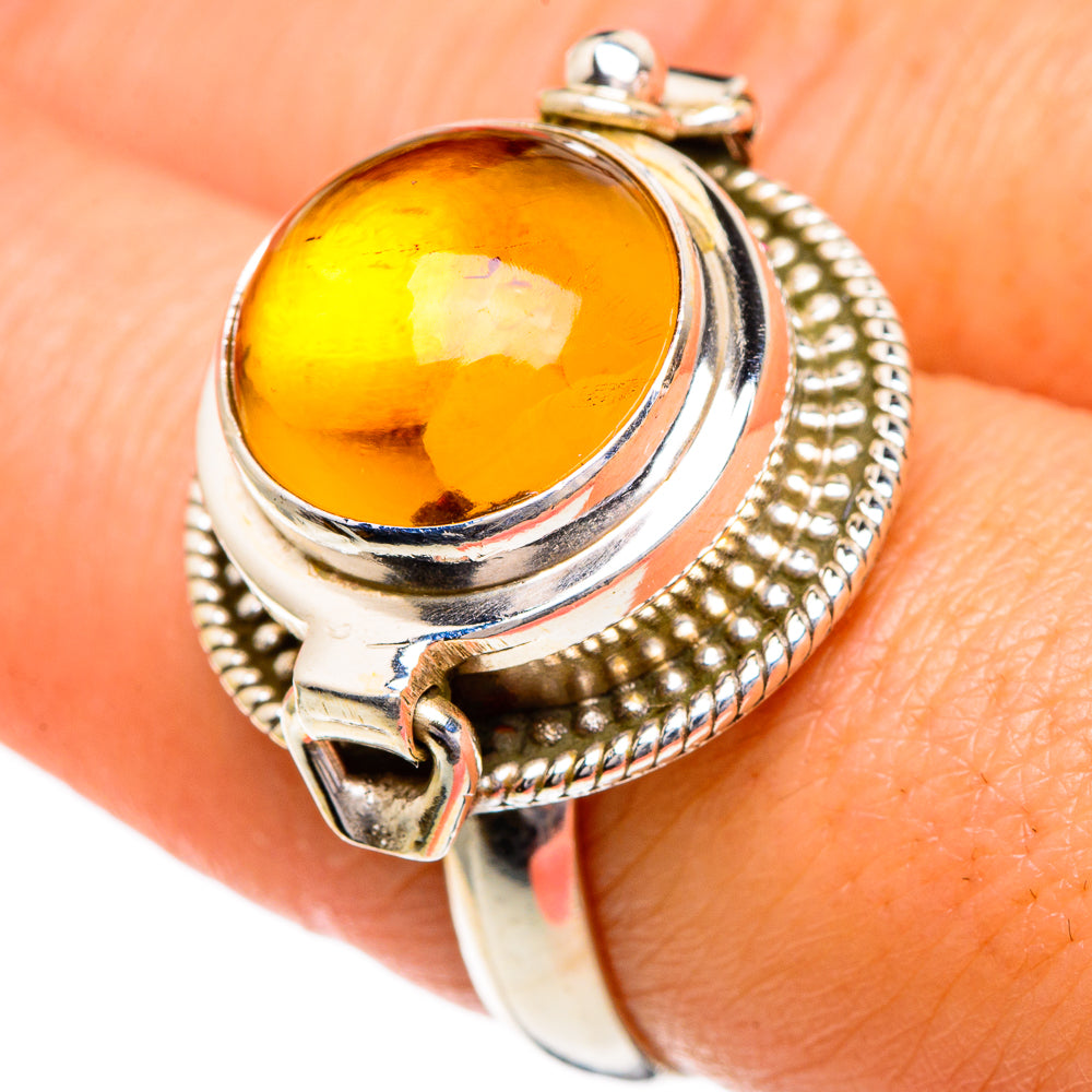 Citrine Rings handcrafted by Anasilvercos - RING86013