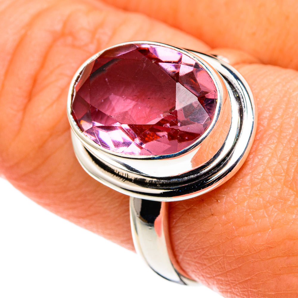 Color Change Alexandrite (lab.) Rings handcrafted by Anasilvercos - RING86112