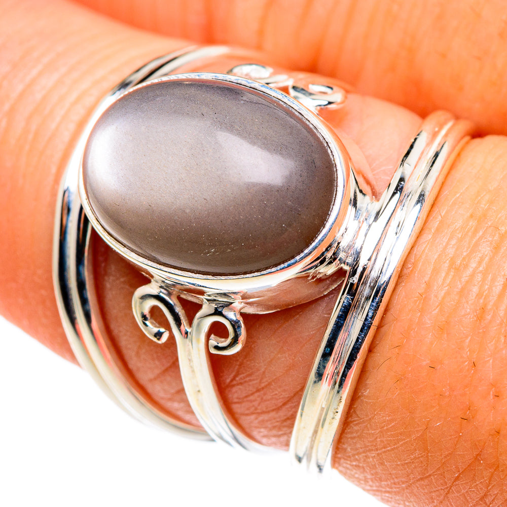 Moonstone Rings handcrafted by Anasilvercos - RING86143