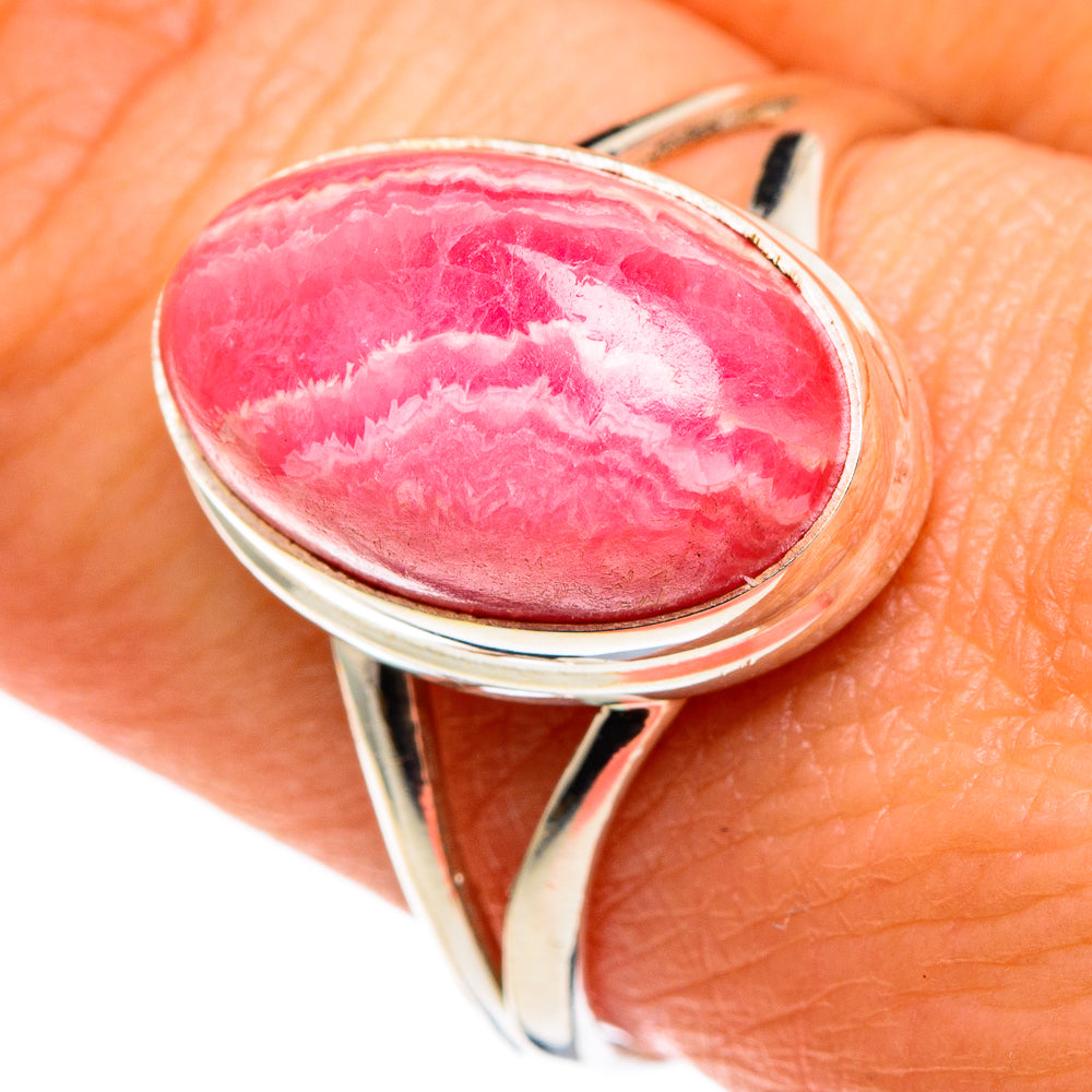 Rhodochrosite Rings handcrafted by Anasilvercos - RING86152