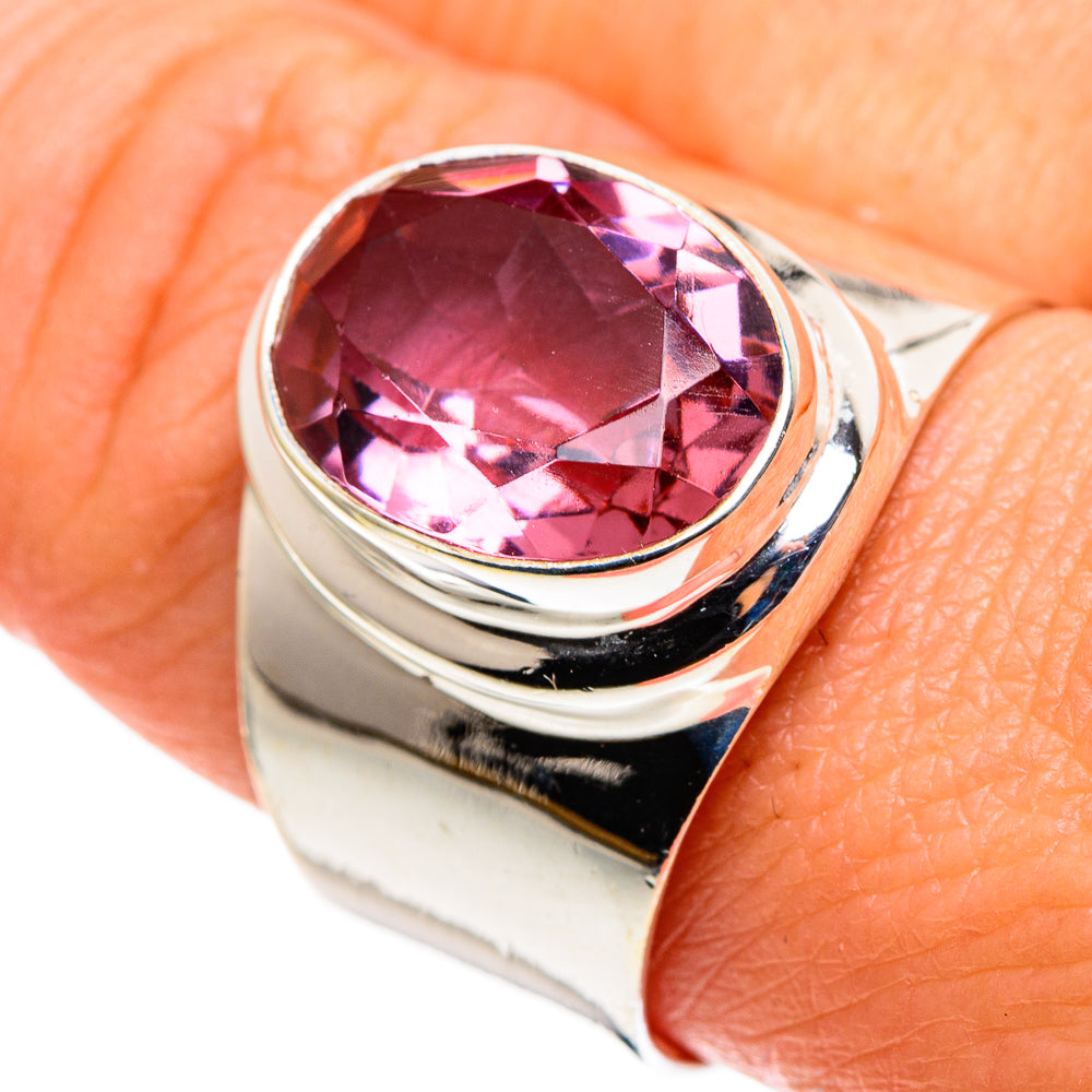 Color Change Alexandrite (lab.) Rings handcrafted by Anasilvercos - RING86157