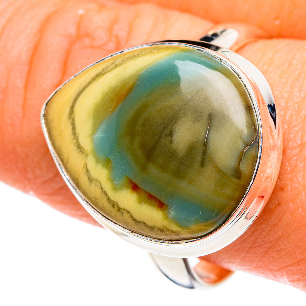 Willow Creek Jasper Rings handcrafted by Anasilvercos - RING86183