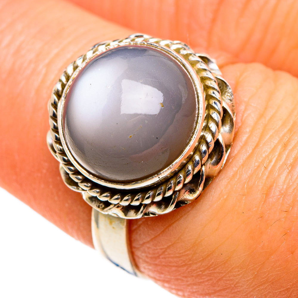 Moonstone Rings handcrafted by Anasilvercos - RING86221