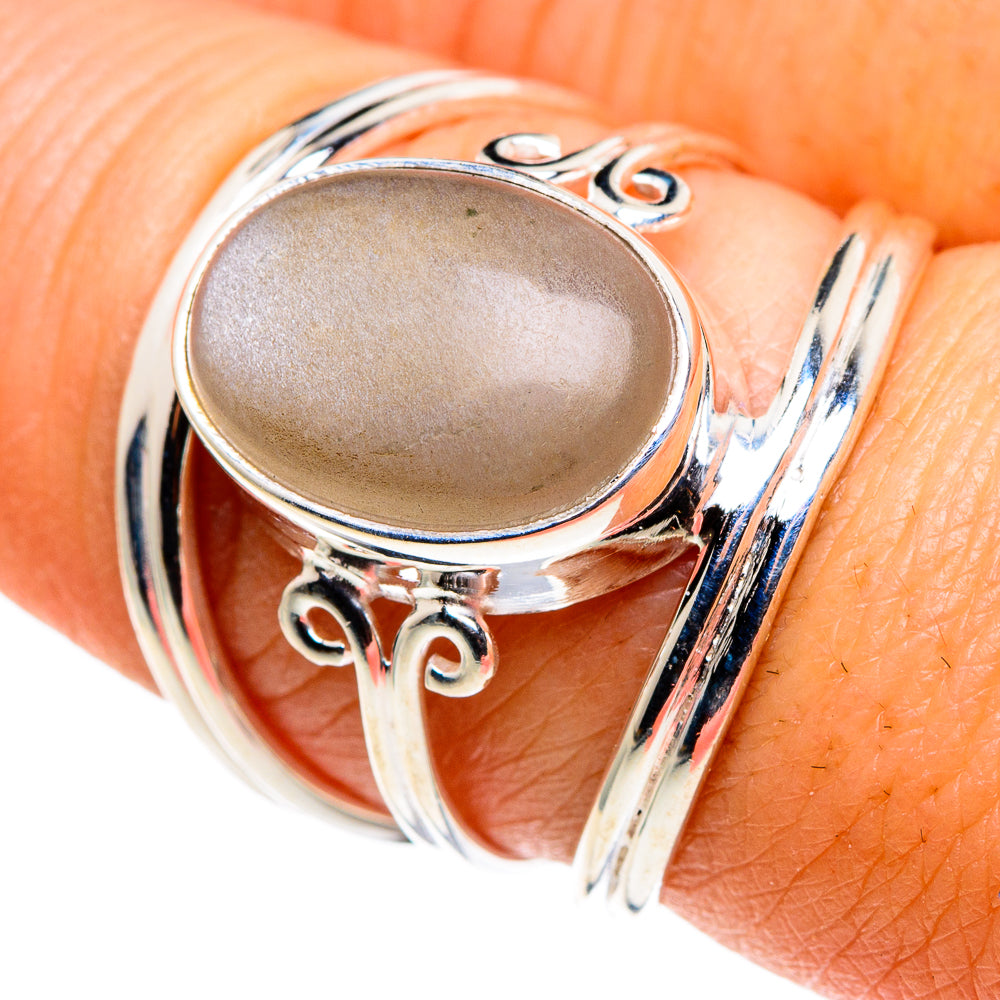 Moonstone Rings handcrafted by Anasilvercos - RING86257