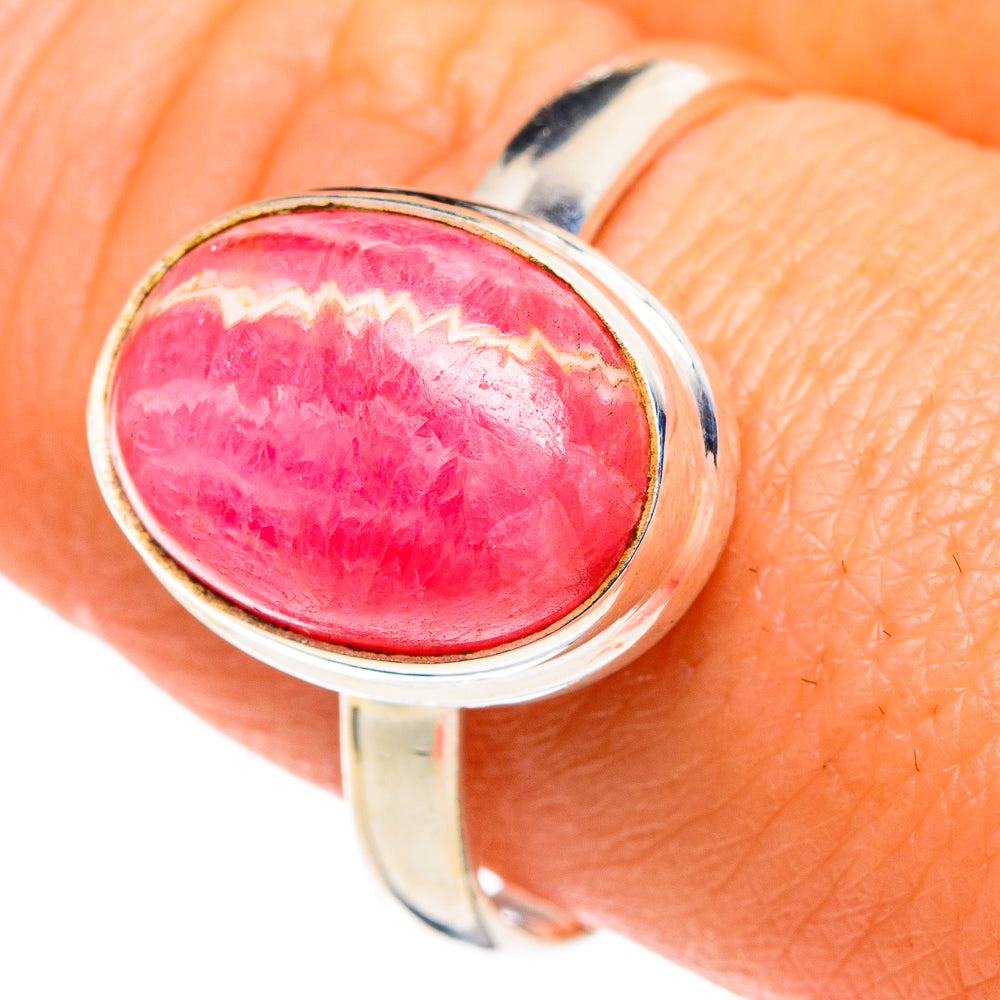 Rhodochrosite Rings handcrafted by Anasilvercos - RING86267