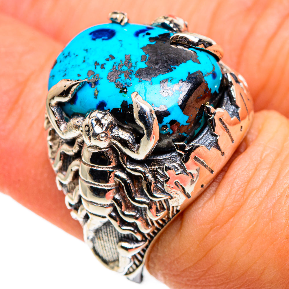 Shattuckite Rings handcrafted by Anasilvercos - RING86315