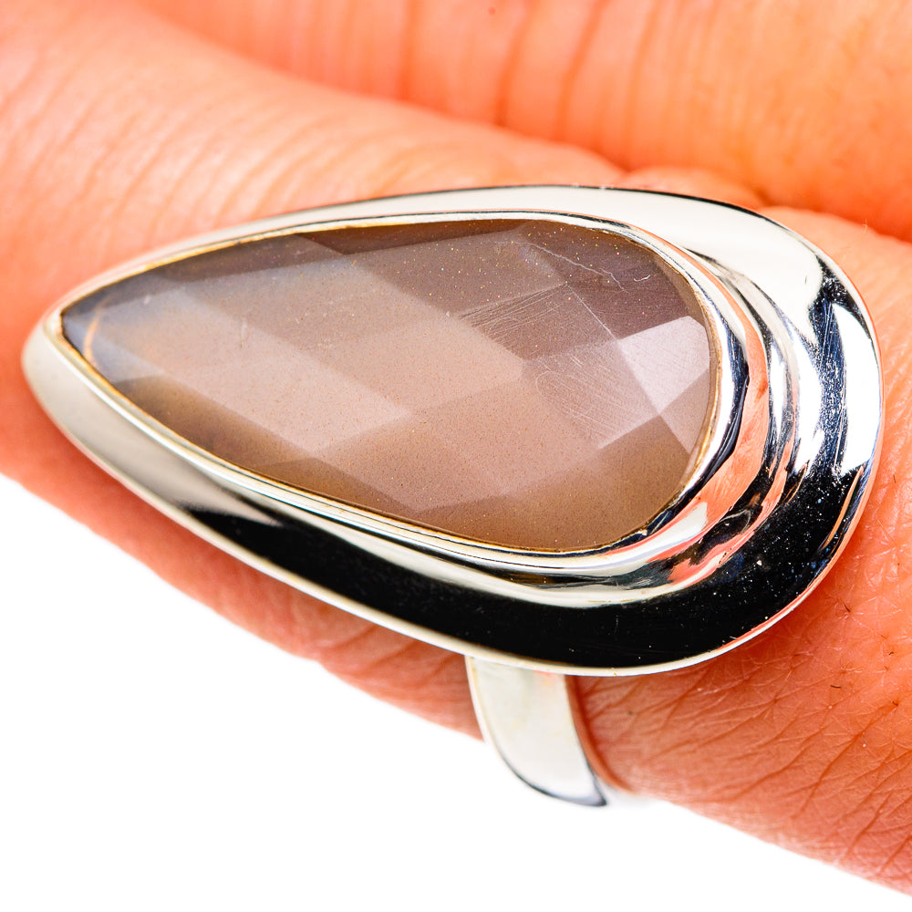 Moonstone Rings handcrafted by Anasilvercos - RING86329