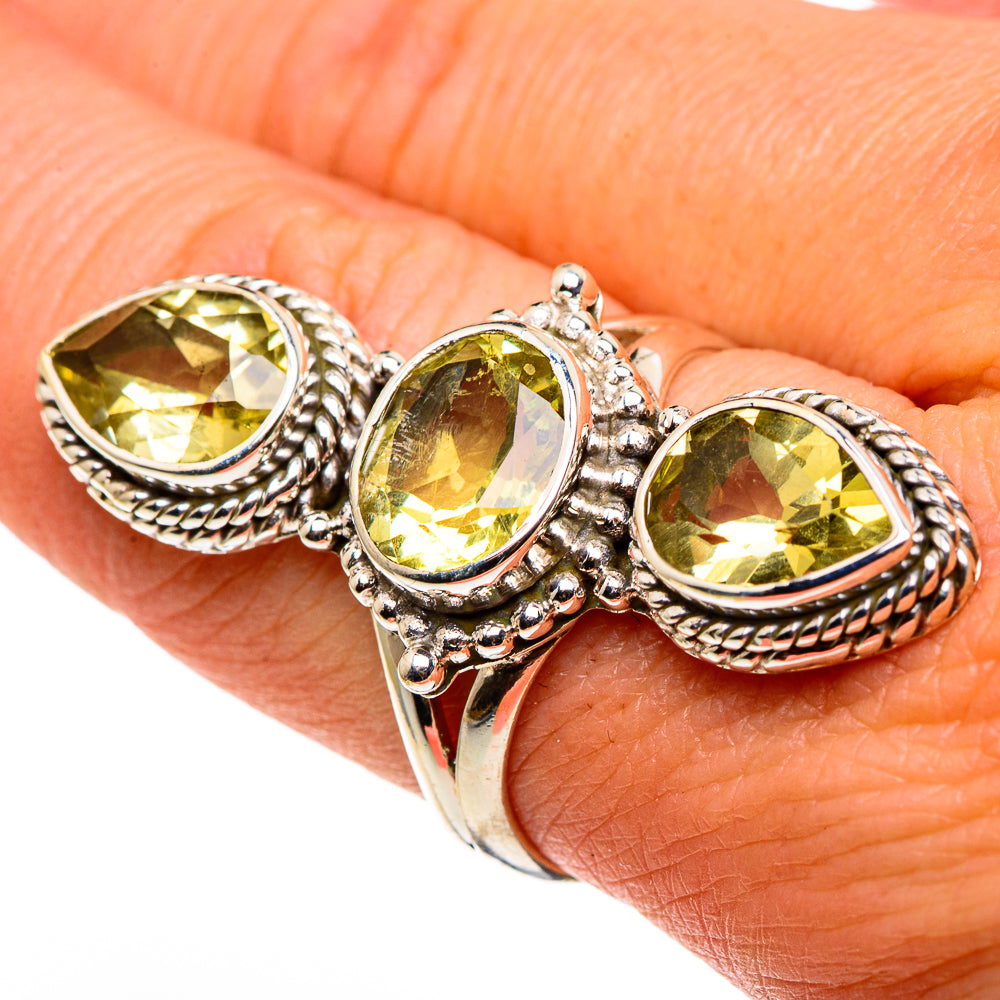 Citrine Rings handcrafted by Anasilvercos - RING86341
