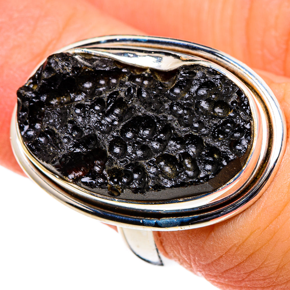 Tektite Rings handcrafted by Anasilvercos - RING86400