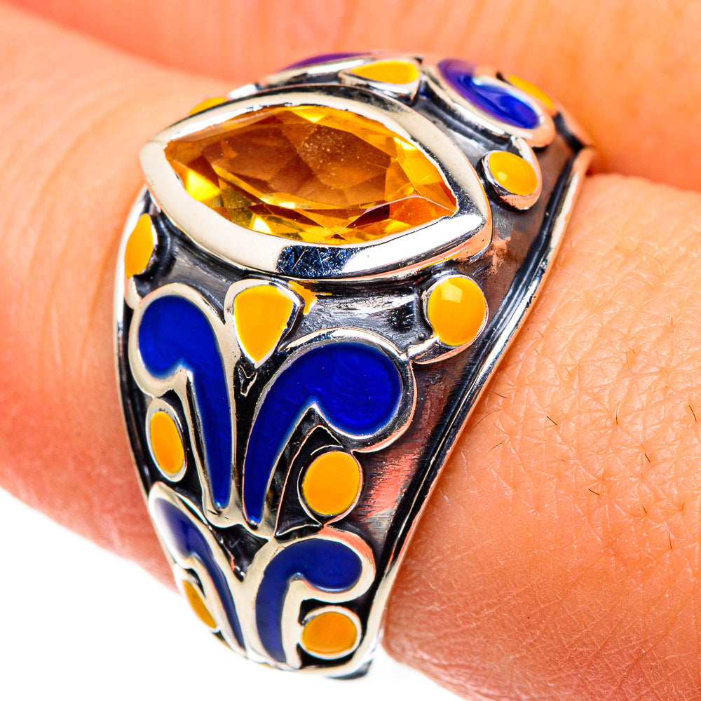 Citrine Rings handcrafted by Anasilvercos - RING86407