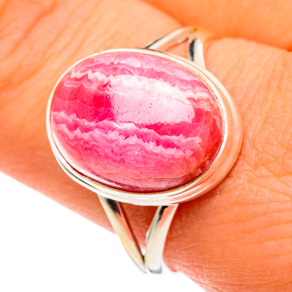 Rhodochrosite Rings handcrafted by Anasilvercos - RING86431