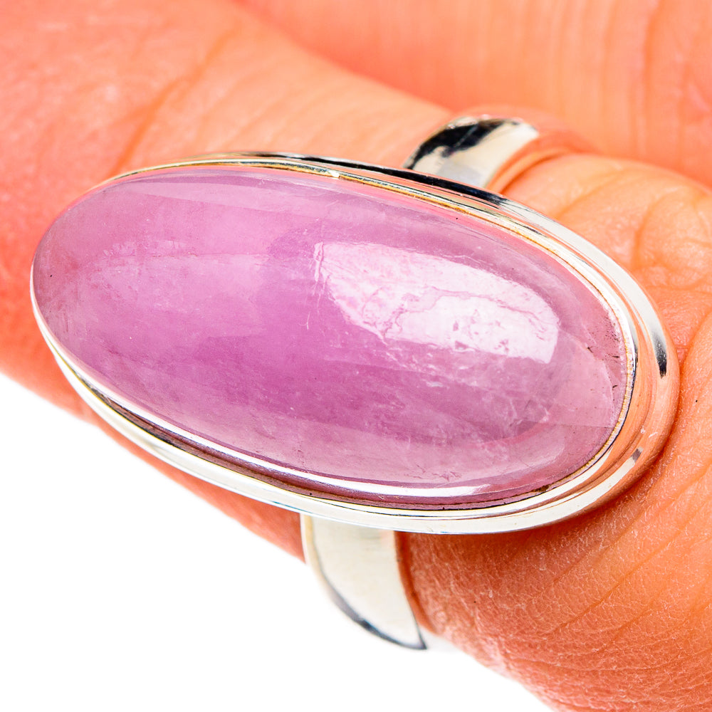 Kunzite Rings handcrafted by Anasilvercos - RING86433