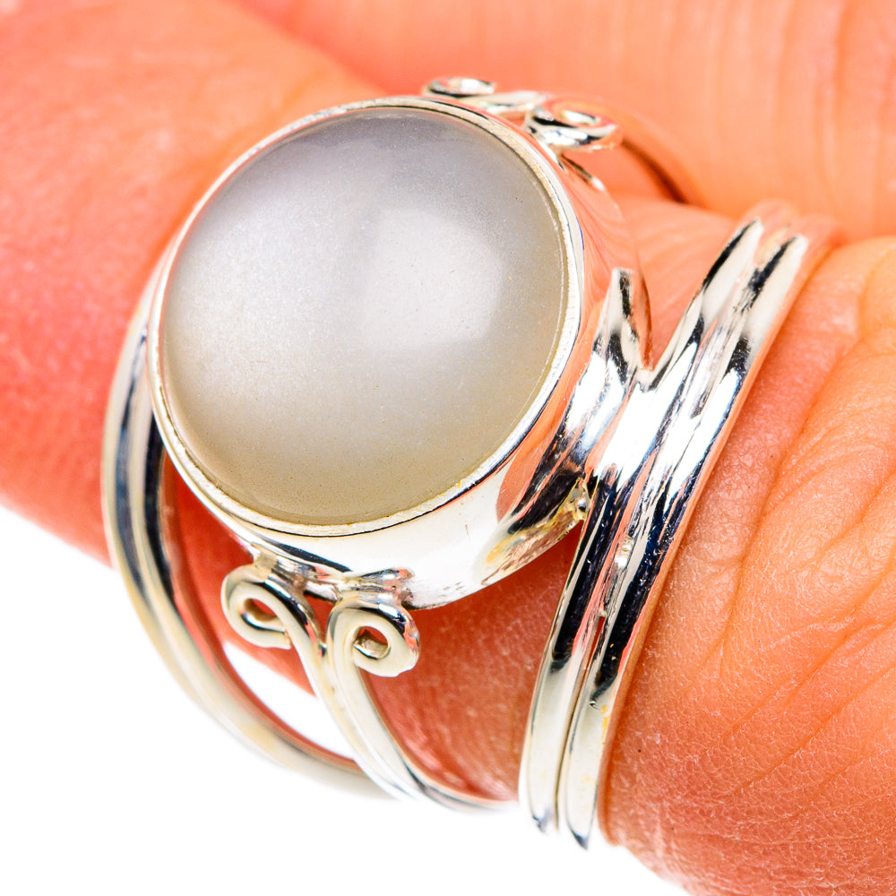 Moonstone Rings handcrafted by Anasilvercos - RING86438