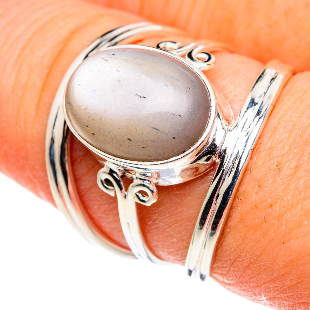Moonstone Rings handcrafted by Anasilvercos - RING86439