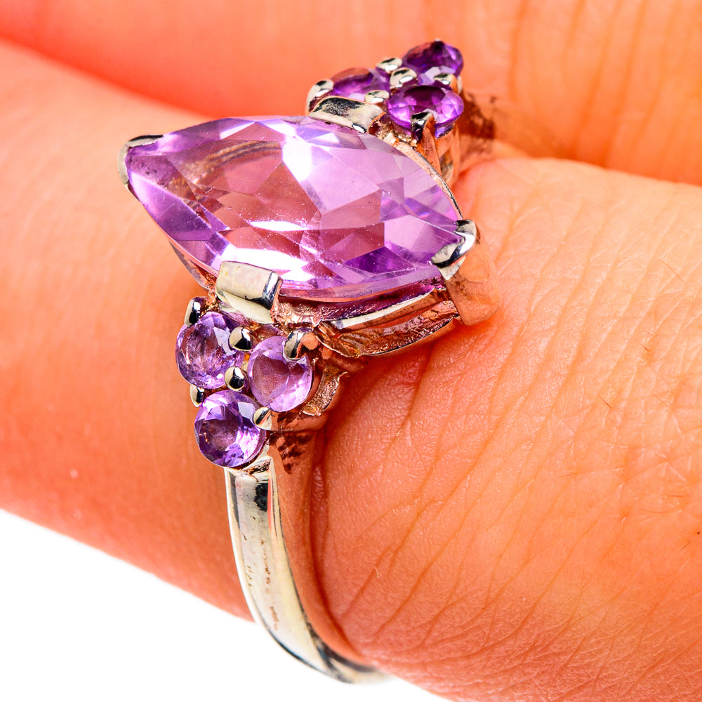 Amethyst Rings handcrafted by Anasilvercos - RING86469