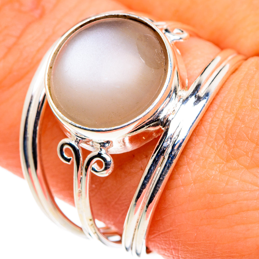 Moonstone Rings handcrafted by Anasilvercos - RING86472