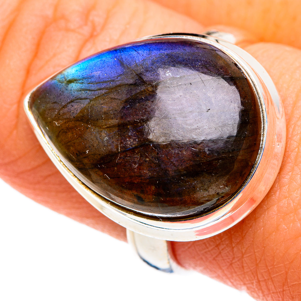 Labradorite Rings handcrafted by Anasilvercos - RING86482