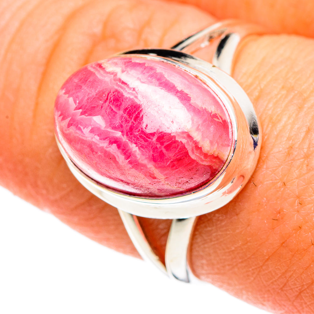 Rhodochrosite Rings handcrafted by Anasilvercos - RING86532