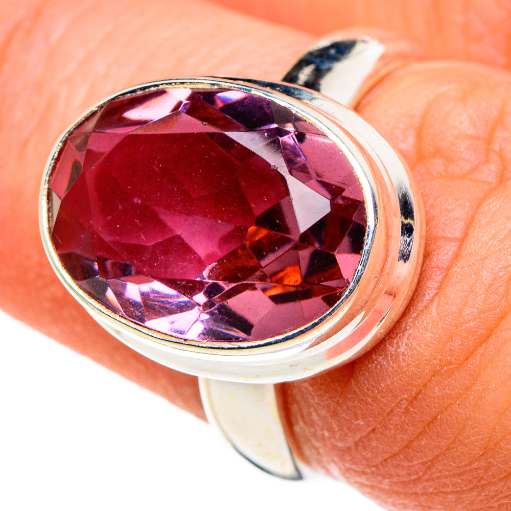 Color Change Alexandrite Rings handcrafted by Anasilvercos - RING86535