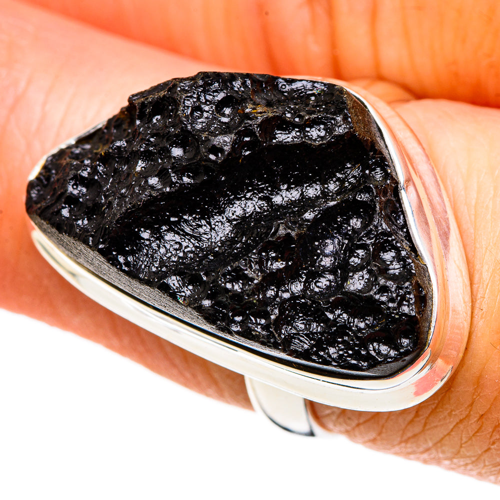 Tektite Rings handcrafted by Anasilvercos - RING86538