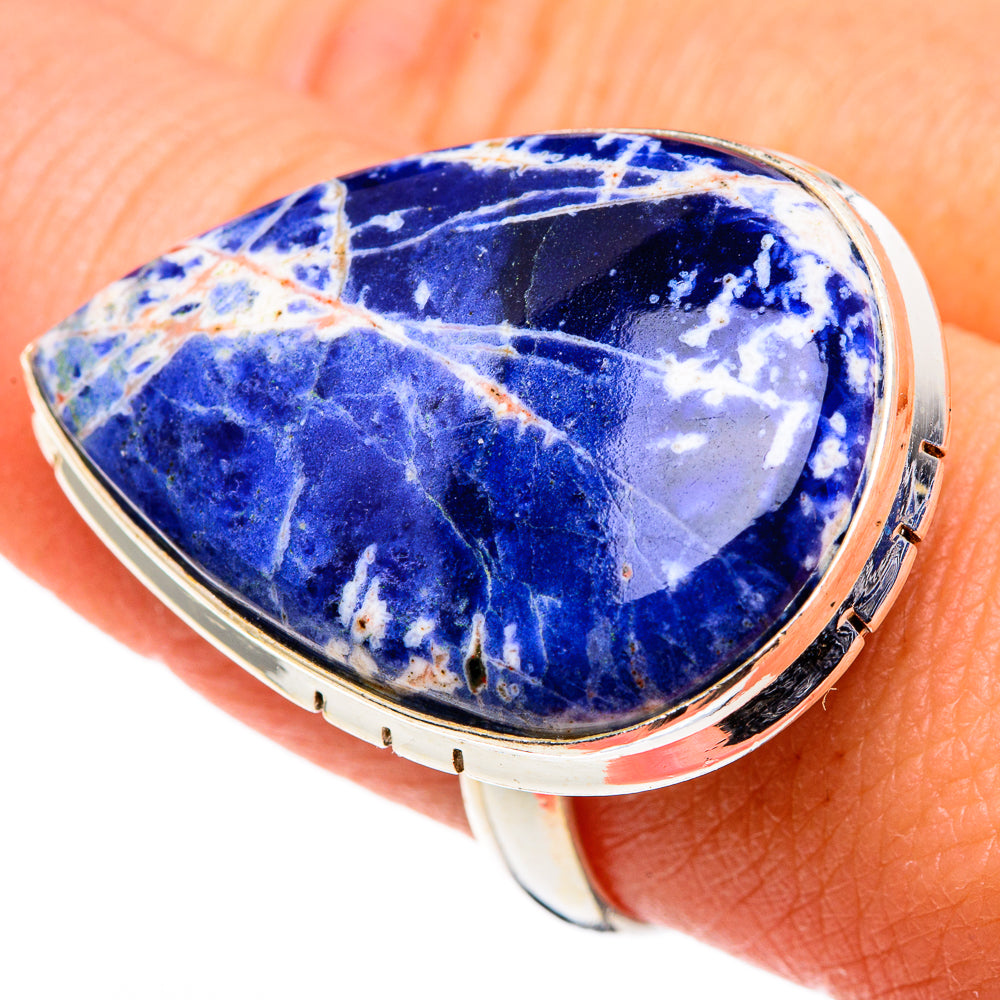 Sodalite Rings handcrafted by Anasilvercos - RING86580