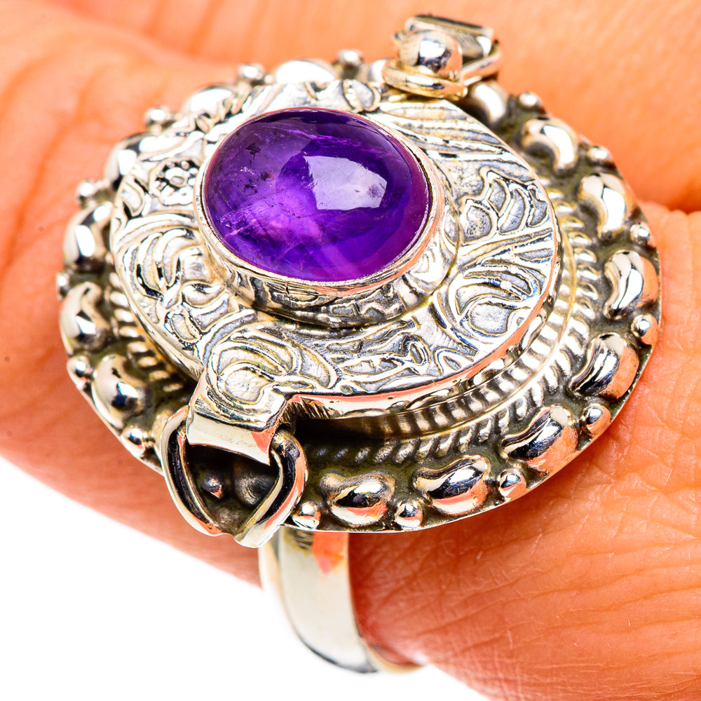Amethyst Rings handcrafted by Anasilvercos - RING86604