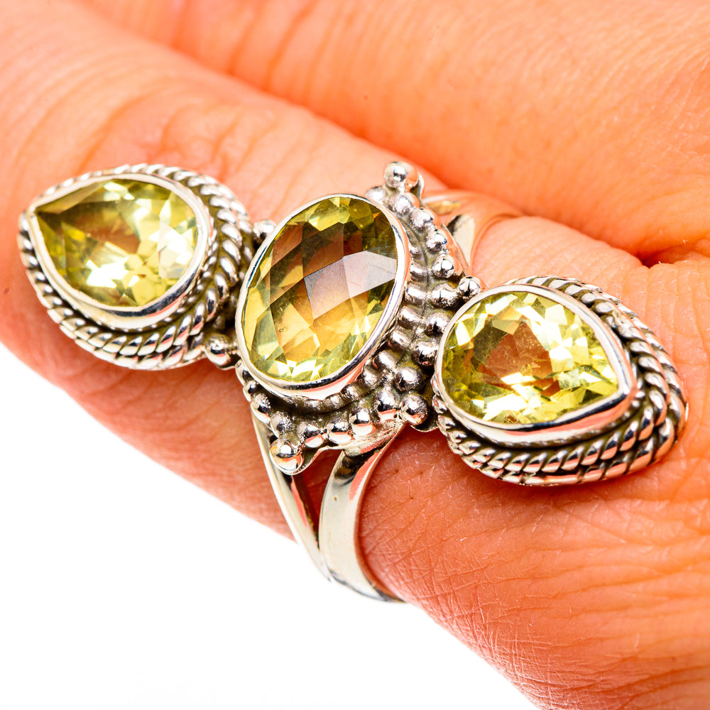 Citrine Rings handcrafted by Anasilvercos - RING86619