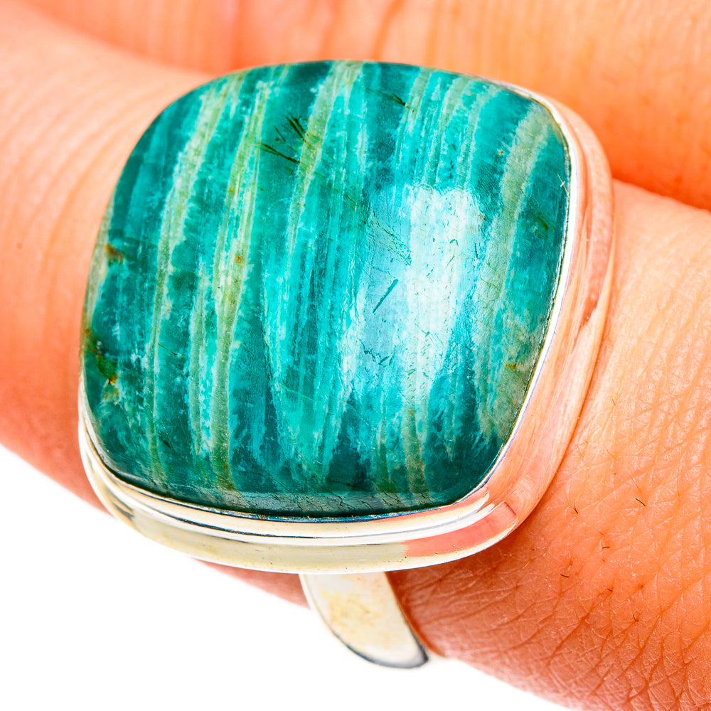 Amazonite Rings handcrafted by Anasilvercos - RING86630