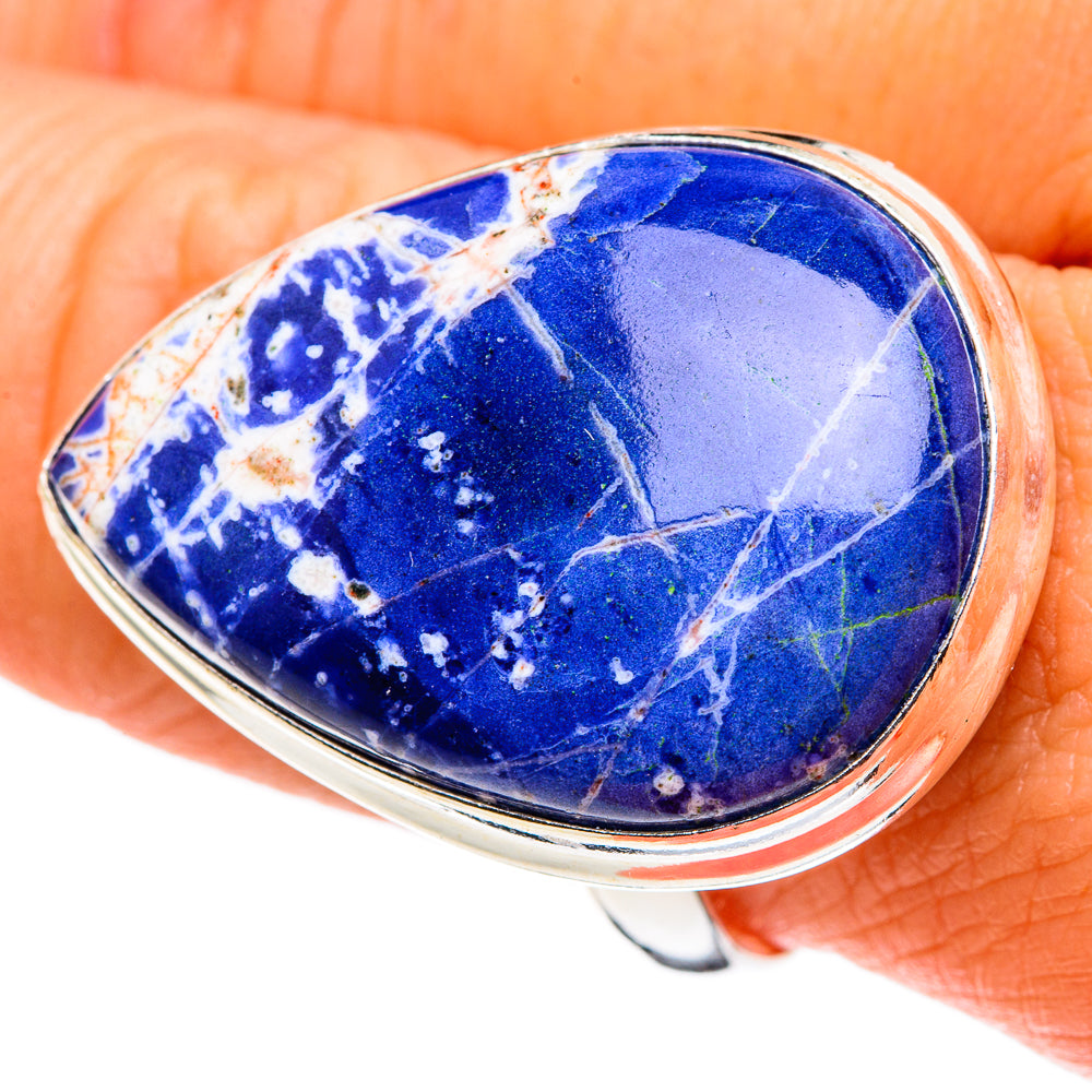 Sodalite Rings handcrafted by Anasilvercos - RING86661