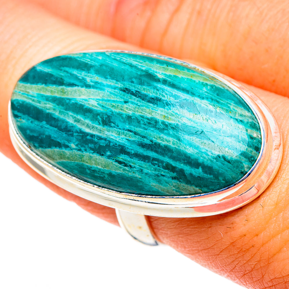 Amazonite Rings handcrafted by Anasilvercos - RING86697