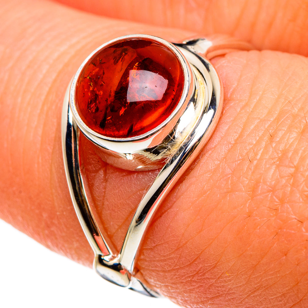 Baltic Amber Rings handcrafted by Anasilvercos - RING86777