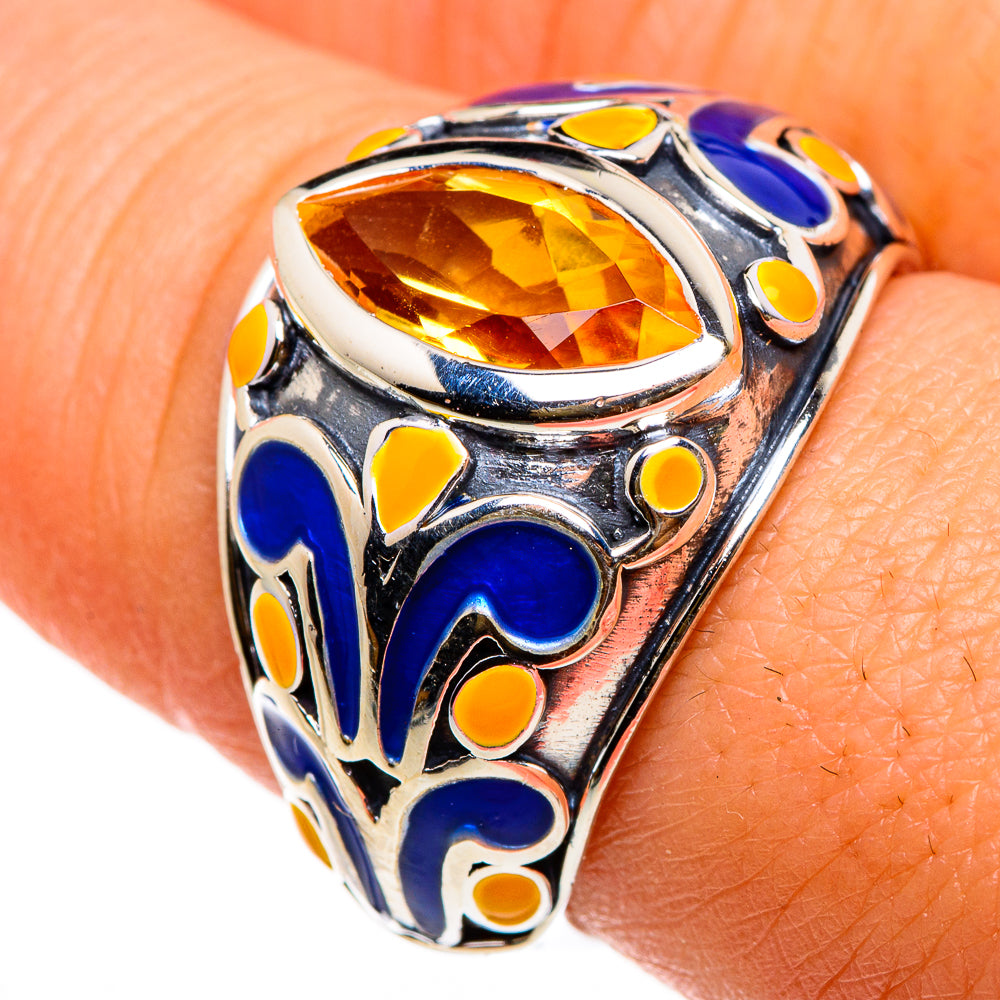 Citrine Rings handcrafted by Anasilvercos - RING86820