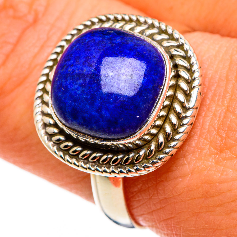 Lapis Lazuli Rings handcrafted by Anasilvercos - RING86827
